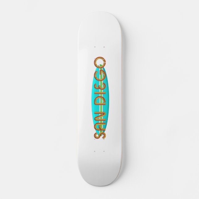 T-SHIRT San Diego Skateboard (Vorderseite)