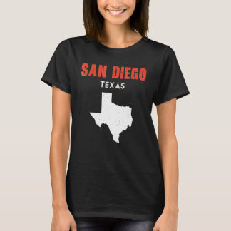 T-shirt San Diego Texas USA State America Travel Texas