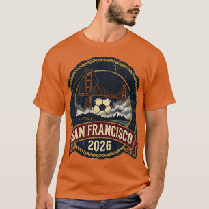 T-shirt San Francisco 2026 Ville Hôte de la Coupe du Monde