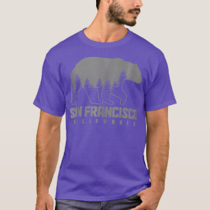 T-shirt San Francisco California Bear Grizzly Pride Outdoo