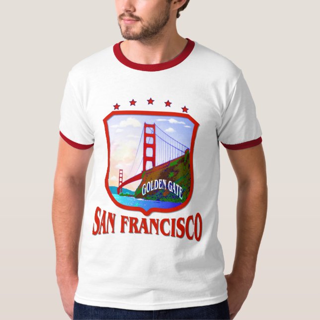 T-shirt San Francisco la Californie (Devant)