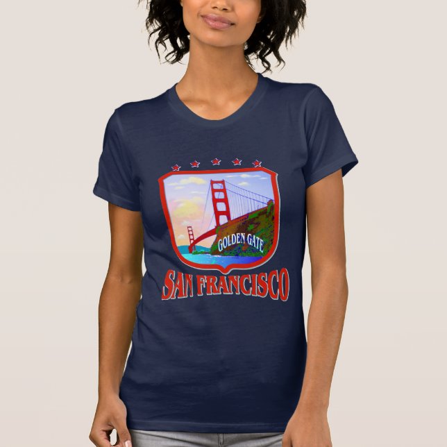T-shirt San Francisco la Californie (Devant)