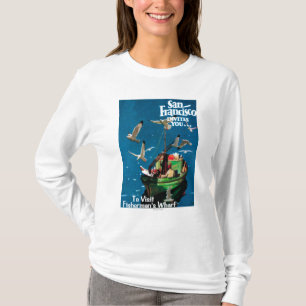 T-shirt San Francisco, le quai de CaliforniaFisherman