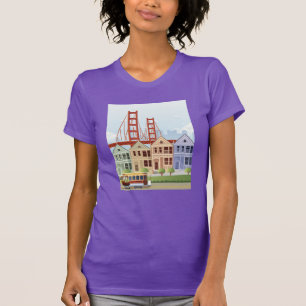 T-shirt San Francisco   les dames peintes