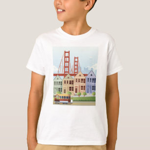 T-shirt San Francisco   les dames peintes