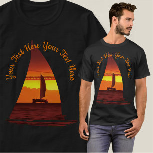 T-shirt San Francisco Sunset 1124