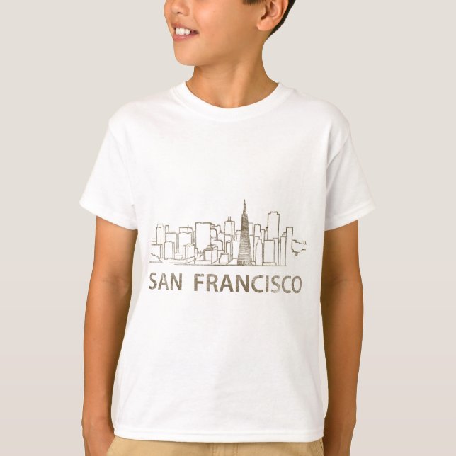 T-shirt San Francisco vintage (Devant)