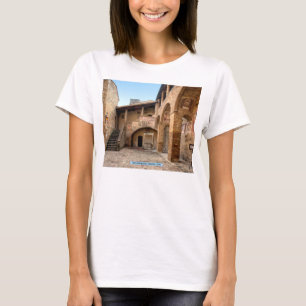 T-shirt San Gimignano, Toscane, Italie