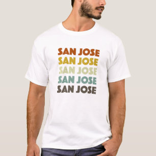 T-shirt San Jose California American Ca Usa Maison Resid