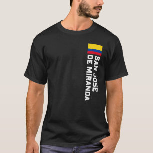 T-shirt San José de Miranda Colombie Pour Hommes Colombien