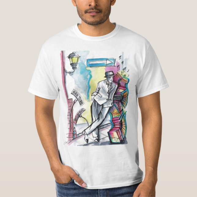 T-shirt San Juan y Boedo - compadrito d'EL (Devant)