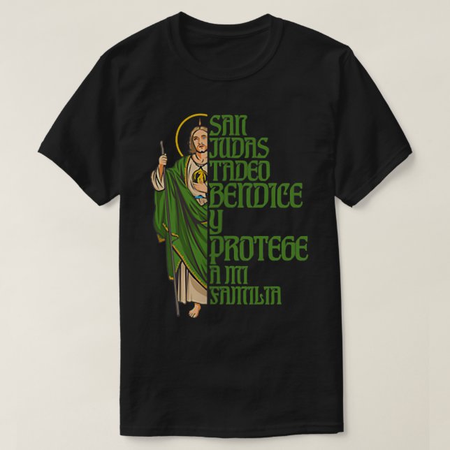 T-shirt San Judas Tadeo  (Design devant)
