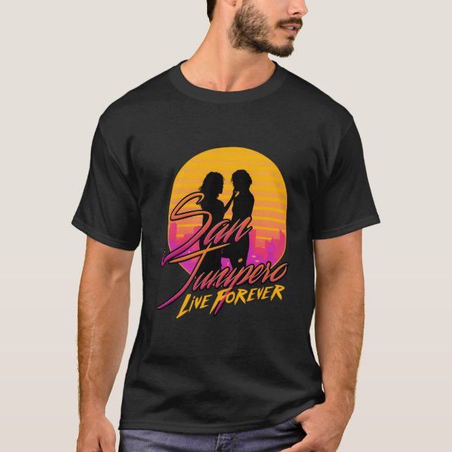 T-shirt San Junipero - Vivre pour toujours (Devant)