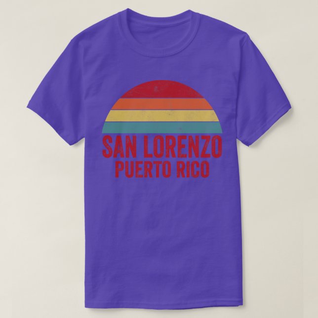 T-shirt San Lorenzo Porto Rico (Design devant)