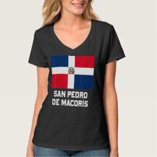 T-shirt San Pedro De Macorís République Dominicaine Emblem