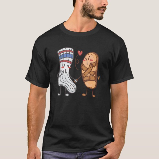 T-shirt Sandal Et Sock Love Couple (Devant)