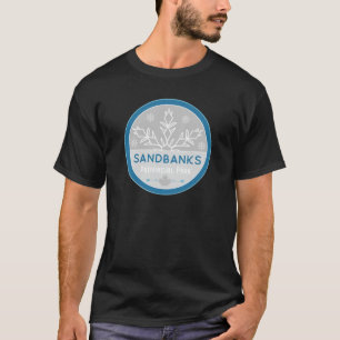 T-shirt Sandbanks Parc provincial Ontario ON Canada Neige