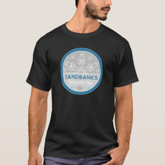 T-shirt Sandbanks Parc provincial Ontario ON Canada Neige 