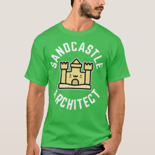 T-shirt Sandcastle Architect Design pour enfants1