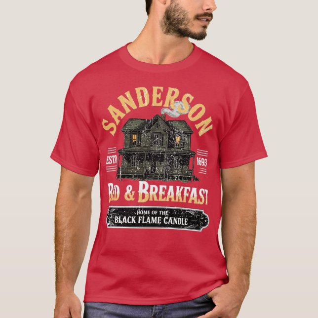 T-shirt Sanderson Chambres d'hôte ESTD 1693 (Devant)