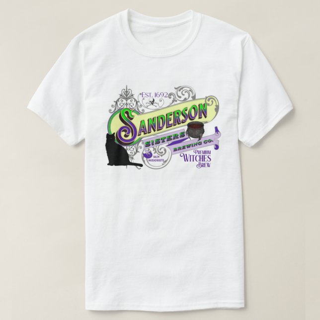 T-shirt Sanderson Sisters Brewing Co. (Design devant)