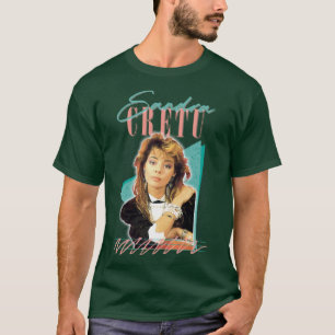 T-shirt Sandra Cretu 80s Retro Fan Art Design3