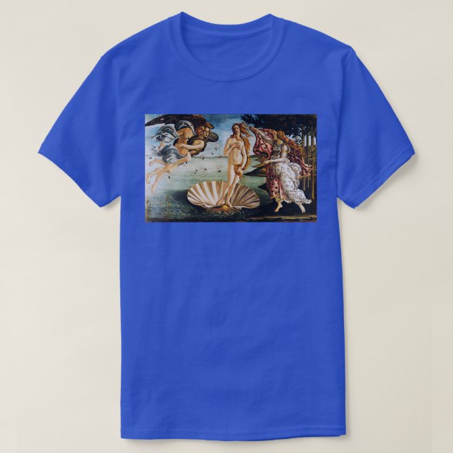 T-shirt Sandro Botticelli Naissance de Vénus 3 (Design devant)