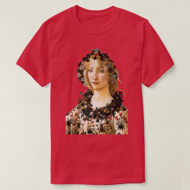 T-shirt Sandro Botticelli Primavera 1 (Design devant)