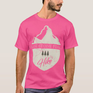 T-shirt Sandstone Peak T Shirt Père Noël Monica Mountains 