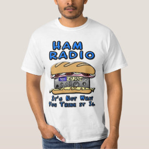 T-shirt Sandwich à radio-amateur