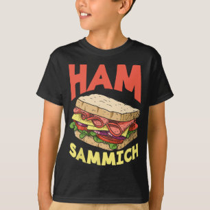 T-shirt Sandwich au jambon Sammich Lover Sandwich amusant