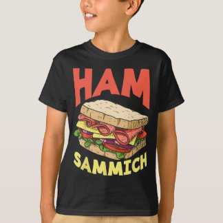 T-shirt Sandwich au jambon Sammich Lover Sandwich amusant