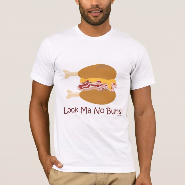 T-shirt Sandwich au poulet fou (Devant)