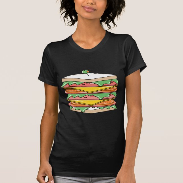 T-shirt Sandwich géant (Devant)