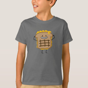 T-shirt Sandwich grillé heureux à fromage