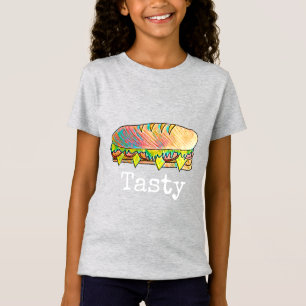T-Shirt Sandwich savoureux sous-sandwich art alimentaire m