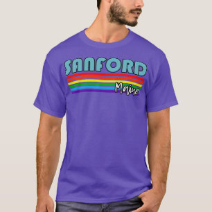 T-shirt Sanford Maine Pride Sanford LGBT Cadeau LGBTQ Supp