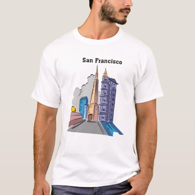 T-shirt SanFrancisco_City (Devant)