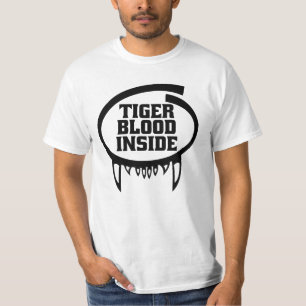 T-shirt Sang de tigre à l'intérieur de chemise pour