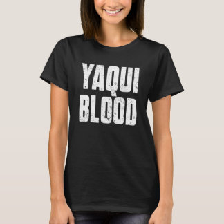 T-shirt Sang De Yaqui Pour Fiers Amérindiens De Yaqui T