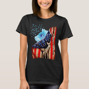 T-shirt Sang en moi Indicateur Sensibilisation au cancer o