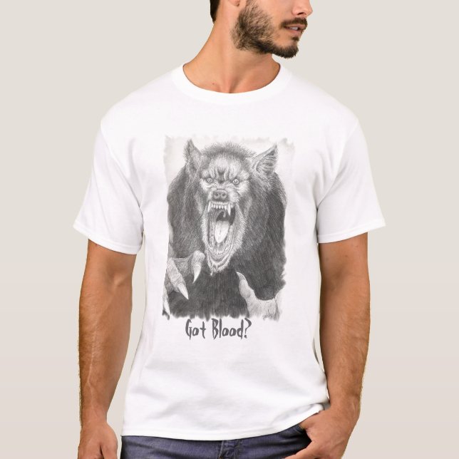 T-shirt Sang obtenu ? (Devant)