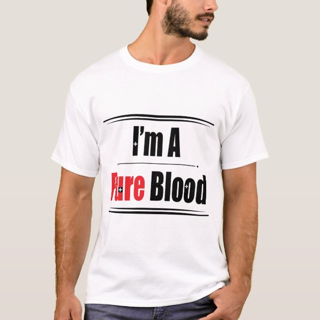 T-shirt Sang pur (Devant)