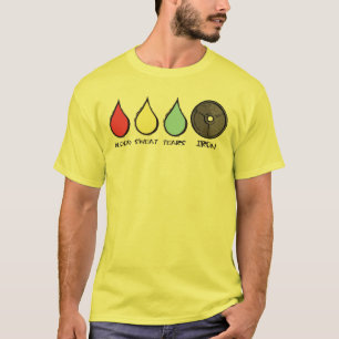 T-shirt Sang, Sueur, Larmes, Fer - Chemise Bodybuilding