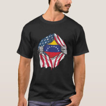 Sang vénézuélien en moi Venezuela Drapeau Bandera