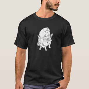 T-shirt Sanglier Sauvage Farfelu - Créatures de la Forêt P