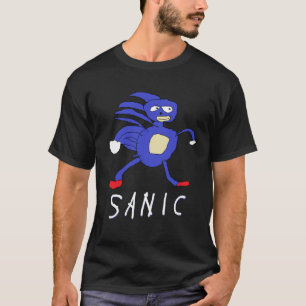 T-shirt Sanic Meme Fast Funny Hog