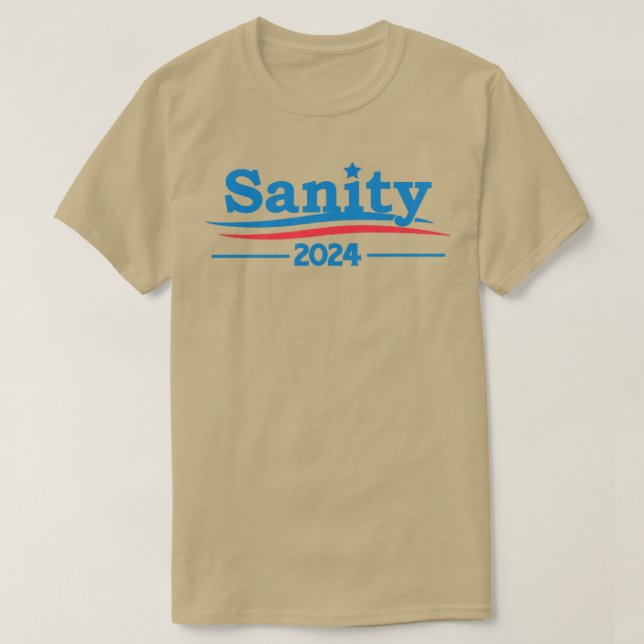 T-shirt Sanity 2024 (Design devant)