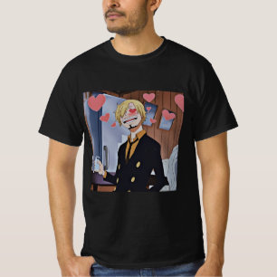 T-shirt Sanji love chibi