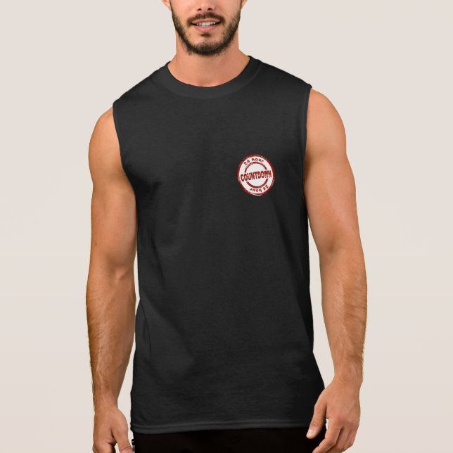 T-shirt sans manches pour hommes (Devant)